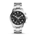 Fossil Daily Chronograph Stainless Steel Watch Fs5137 Black