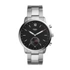 Fossil Hybrid Smartwatch - Neutra Stainless Steel  Jewelry - Ftw1180