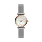 Fossil Carlie Mini Three-hand Stainless Steel Watch  Jewelry - Es4614