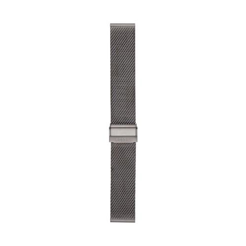 Fossil 22mm Smoke Steel Mesh Bracelet   - S221441