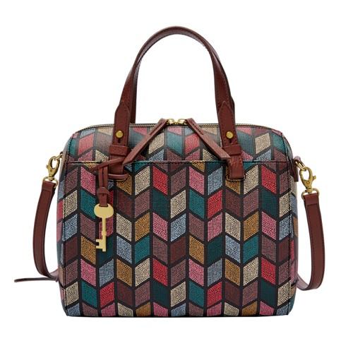 Fossil Rachel Satchel  Handbag Fall Multi- Zb7314762