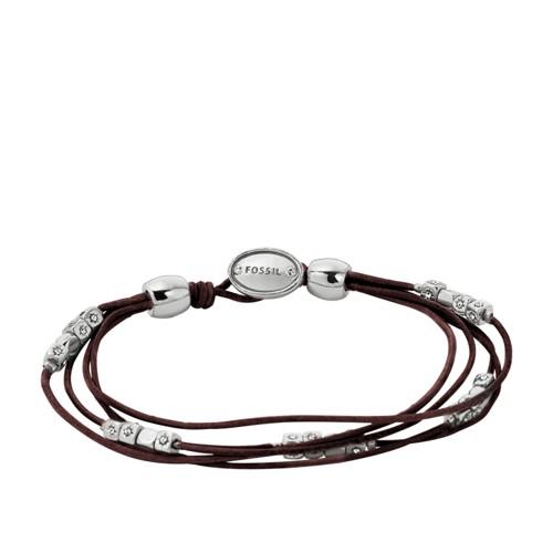 Fossil Multi-strand Wrist Wrap - Chocolate  Bracelets - Ja5798040