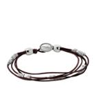 Fossil Multi-strand Wrist Wrap - Chocolate  Bracelets - Ja5798040