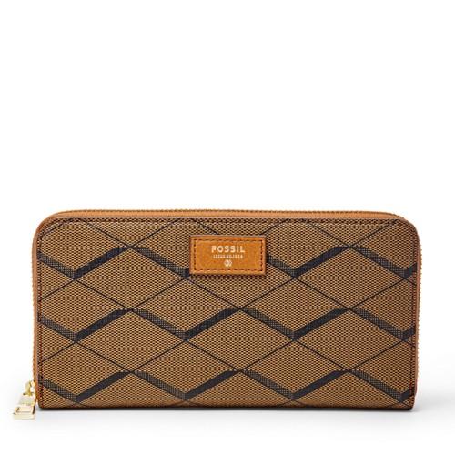 Fossil Sydney Zip Clutch Sl6696200 Wallet