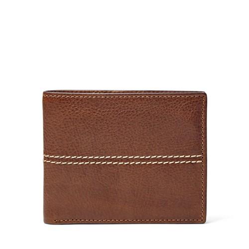 Fossil Turk Rfid-blocking Flip Id Bifold Ml3772200 Wallet