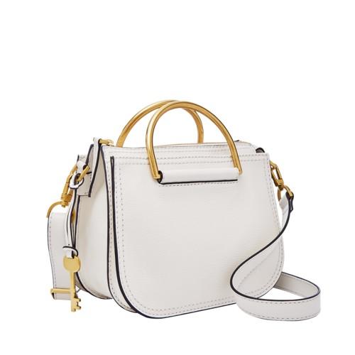 Fossil Ryder Mini Satchel  Handbags Coconut- Zb7660146