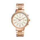 Fossil Refurbished Hybrid Smartwatch - Q Virginia Rose Gold-tone Stainless Steel   - Ftw5010j