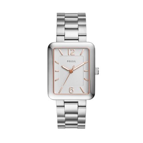 Fossil Atwater Three-hand Stainless Steel Watch  Jewelry - Es4157