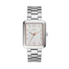 Fossil Atwater Three-hand Stainless Steel Watch  Jewelry - Es4157