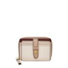 Fossil Fiona Zip Coin  Wallet Champagne- Sl7816699