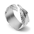 Fossil Sterling Silver Feather Ring Jfs004080405.5
