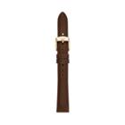 Fossil 14mm Dark Brown Leather Watch Strap   - S141149