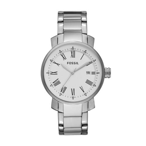 Fossil Rhett Three-hand Stainless Steel Watch  Jewelry - Bq1012