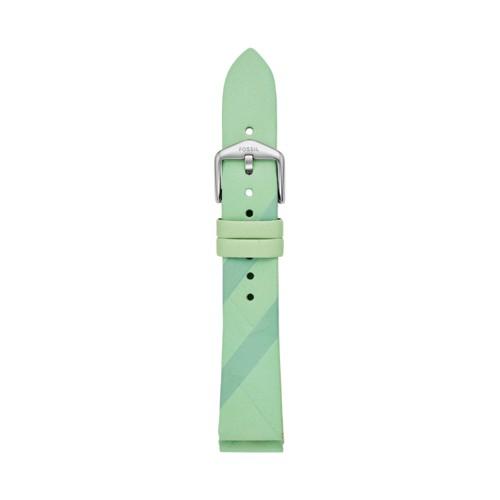 Fossil 18mm Multi-colored Leather Watch Strap   - S181354