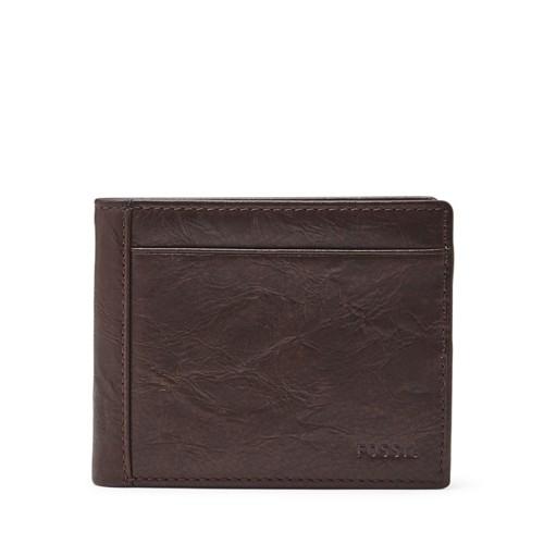 Fossil Neel Flip Id Bifold  Wallet Brown- Ml3899200