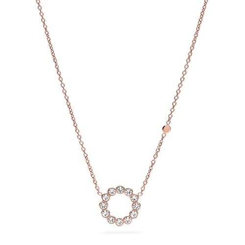 Fossil Vintage Glitz Bezel Pendant  Jewelry - Jf02743791