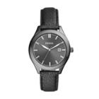 Fossil Typographer Three-hand Date Smoke Polyurethane Watch  Jewelry - Bq3312