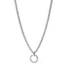 Fossil Glitz Loop Charm Starter Necklace Jf86216040