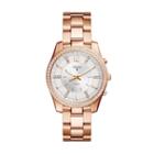 Fossil Refurbished Hybrid Smartwatch - Q Scarlette Rose Gold-tone Stainless Steel   - Ftw5016j