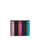 Fossil Shelby Mini Multi  Wallet Blue Multi Stripe- Sl7823425