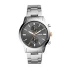 Fossil 44mm Townsman Chronograph Stainless Steel Watch  Jewelry - Fs5407