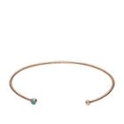 Fossil Turquoise Open Cuff  Jewelry - Jf02641791