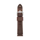 Fossil 22mm Brown Leather Watch Strap   - S221365