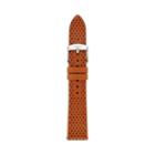 Fossil 18mm Diamond Perforated Leather Watch Strap   - S181306