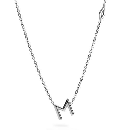 Fossil Letter M Pendant  Jewelry - Jf02716040