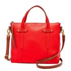Fossil Felicity Satchel  Handbag Real Red- Shb1967622
