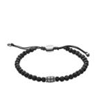 Fossil Black Semi-precious Bracelet  Jewelry - Jf02887040