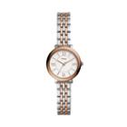 Fossil Jacqueline Mini Three-hand Two-tone Stainless Steel Watch  Jewelry - Es4612