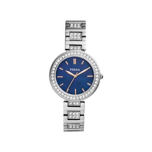 Fossil Karli Three-hand Stainless Steel Watch  Jewelry - Bq3305