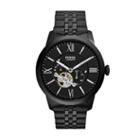 Fossil Townsman Automatic Stainless Steel Watch Â?? Black   - Me3062