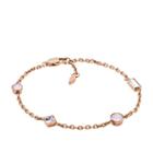 Fossil Heritage Shapes Rose Gold-tone Stainless Steel Bracelet  Jewelry Rose Gold- Jof00479791