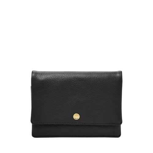 Fossil Aubrey Multifunction  Wallet Black- Sl7812001