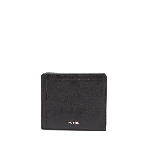 Fossil Logan Small Rfid Bifold  Wallet Black- Sl7829001