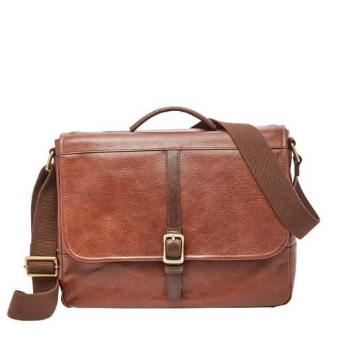 Fossil Evan Commuter  Bags Brown- Sbg1212200