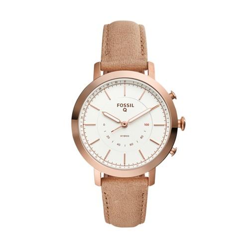 Fossil Refurbished Hybrid Smartwatch - Q Neely Bone Leather   - Ftw5007j