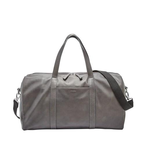 Fossil Walton Duffle  Bag Pewter- Sbg1243044