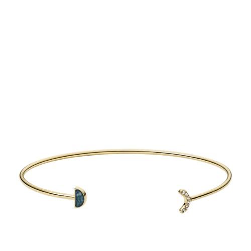 Fossil Jade Gold-tone Cuff  Jewelry - Jf02944710