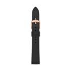 Fossil 16mm Black Leather Strap   - S161067