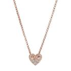 Fossil Heart Necklace  Jewelry - Jf02284791