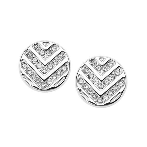 Fossil Chevron Glitz Studs  Jewelry - Jf02667040