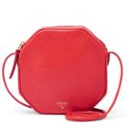 Fossil Jules Octagon Leather Crossbody Zb6789616 Handbag