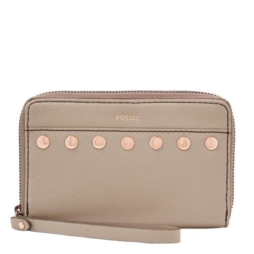 Fossil Jori Rfid Multifunction  Wallet Taupe- Swl2047271