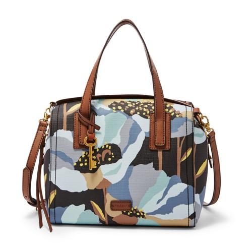 Fossil Emma Pvc Satchel Zb6907992 Handbag