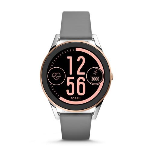 Fossil Refurbished Gen 3 Sport Smartwatch - Q Control Gray Silicone  Jewelry - Ftw7001j