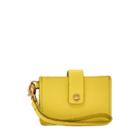 Fossil Mini Tab Wristlet  Wallet Bright Lemon- Sl7817732