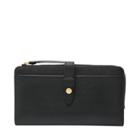 Fossil Fiona Tab Clutch  Wallet Black- Sl7704001